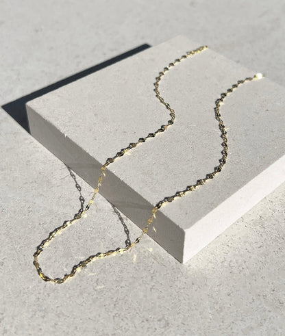 The Riviera Fine Necklace in Gold