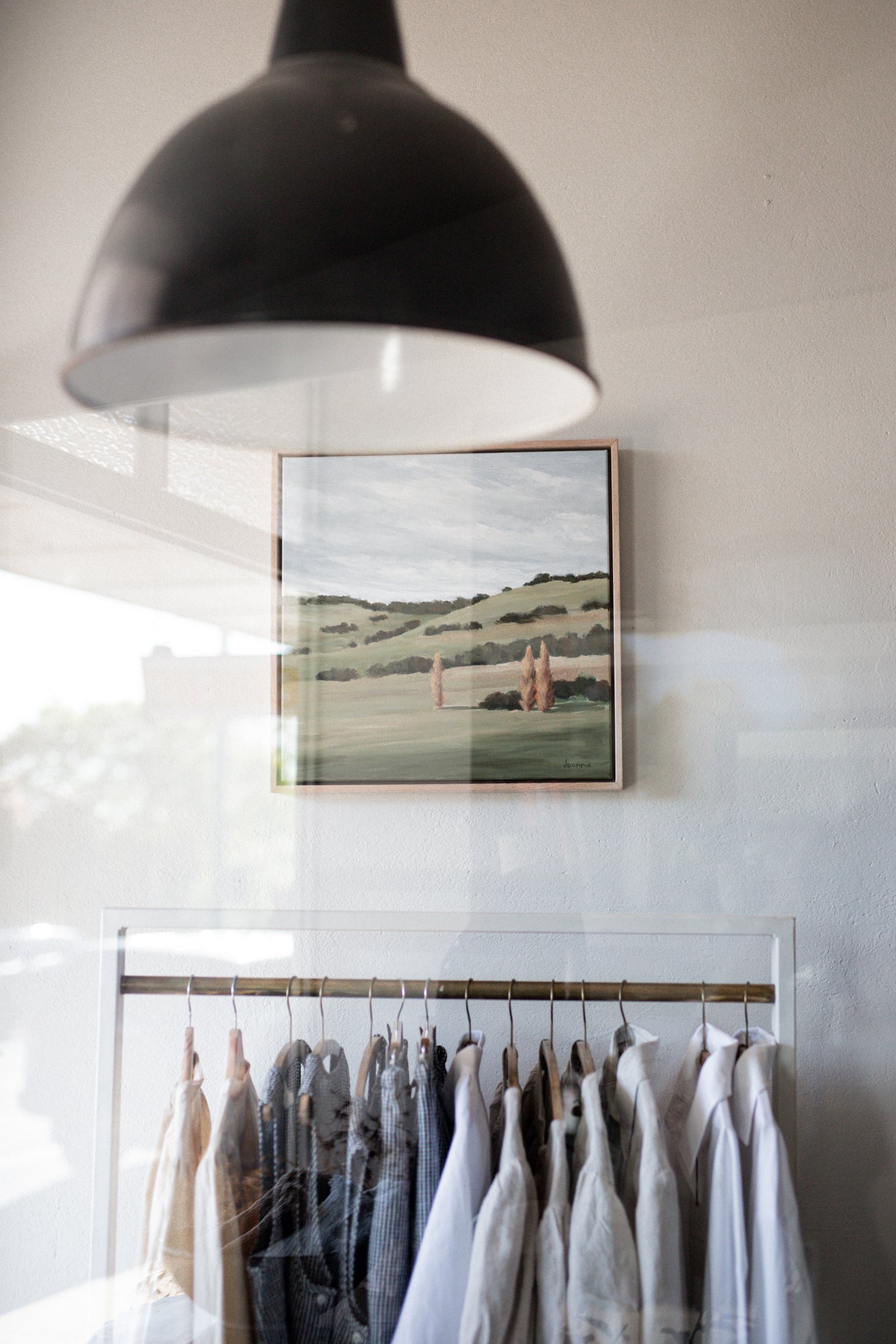 'Burrawang Hills Study' an Original Artwork by Jeannie Dolan