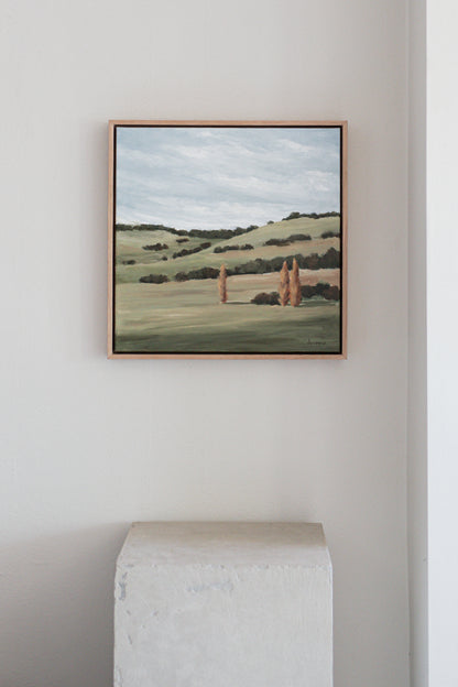 'Burrawang Hills Study' an Original Artwork by Jeannie Dolan