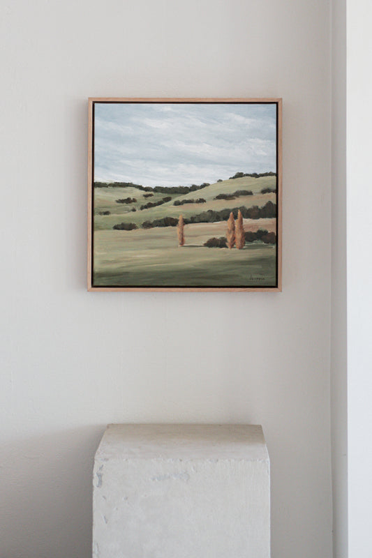 'Burrawang Hills Study' an Original Artwork by Jeannie Dolan