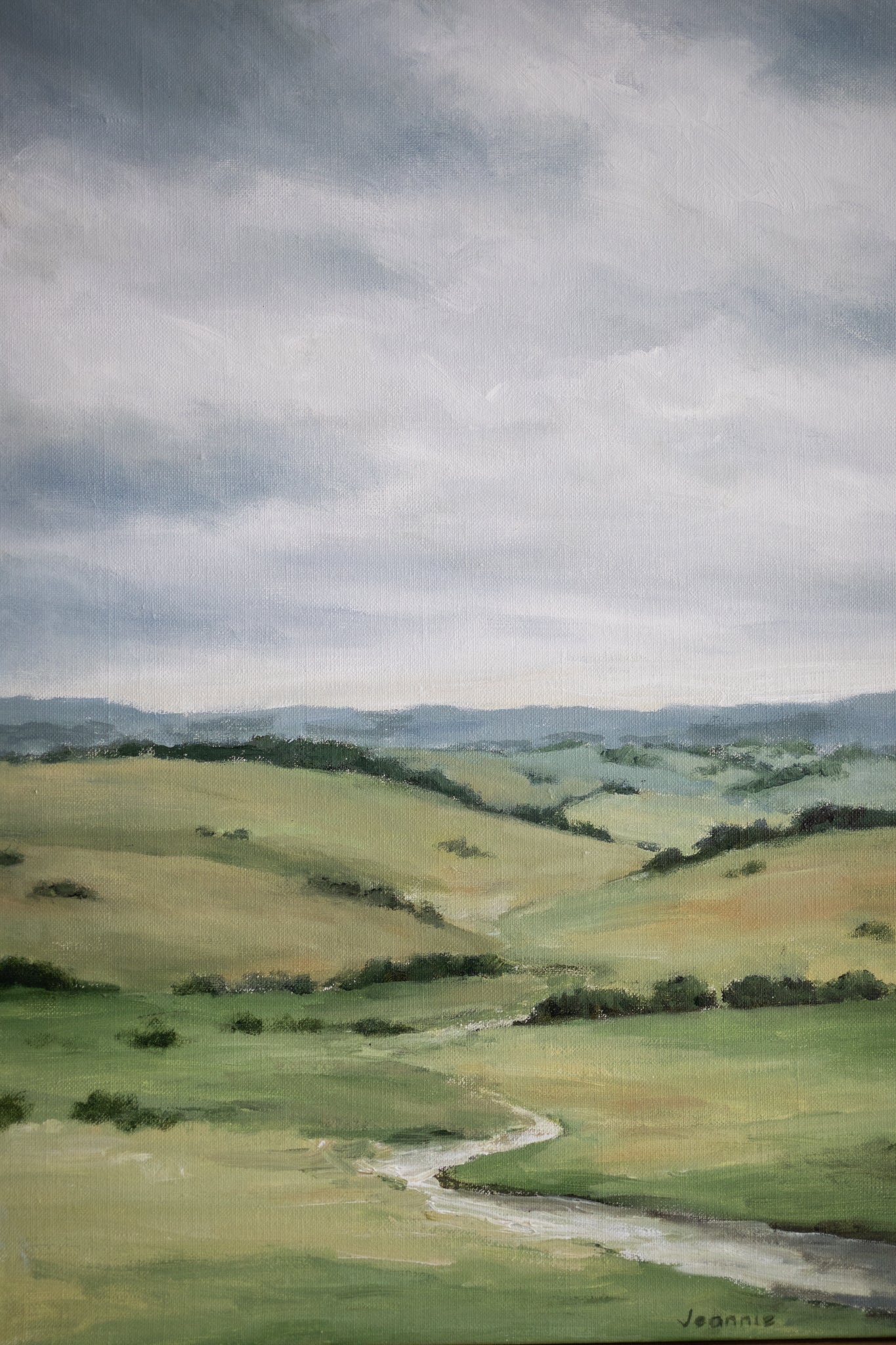 'Country Vista' an Original Artwork by Jeannie Dolan