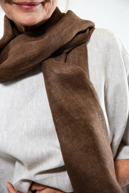 The Linen Gauze Scarf