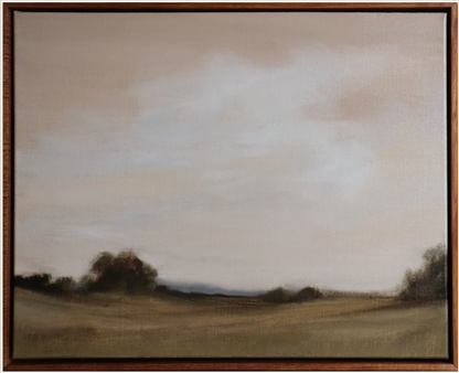 'Ciel rose sur la campagne' by Jessica Olpp