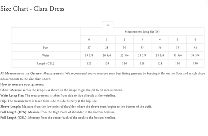 The Clara Dress in Noir