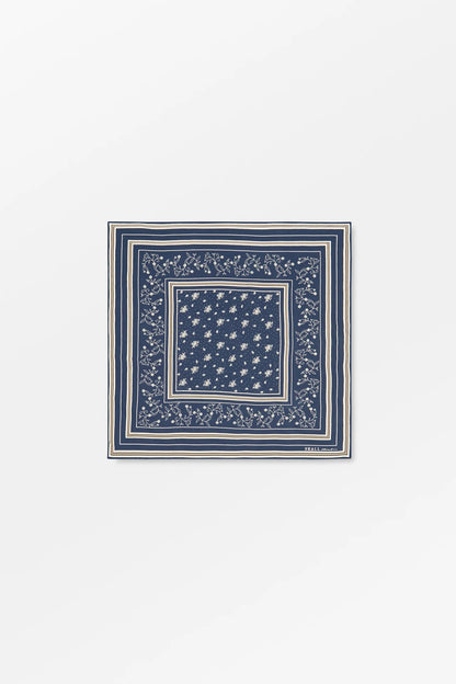 The Classic Square Scarf in Navy