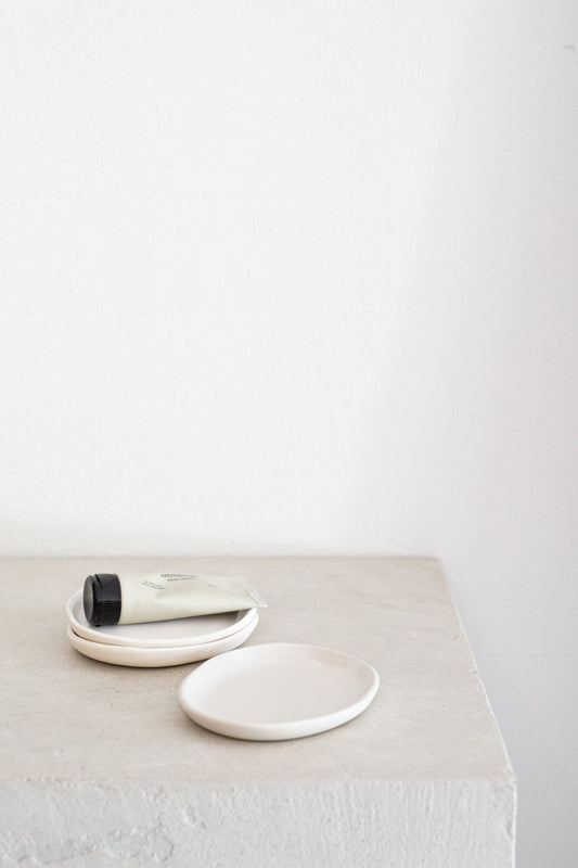 Ceramic Small Plate | Classic White
