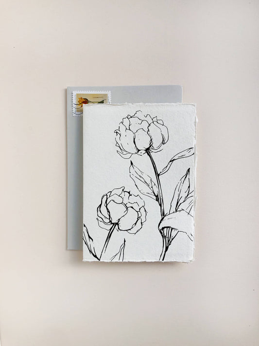Handmade Floral Peony
