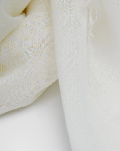 The Hand Loomed Linen Scarf