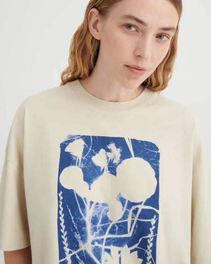 Cyanotype Tee Stone - Back
