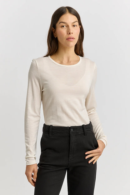 The Crew Merino Tee | Long Sleeve