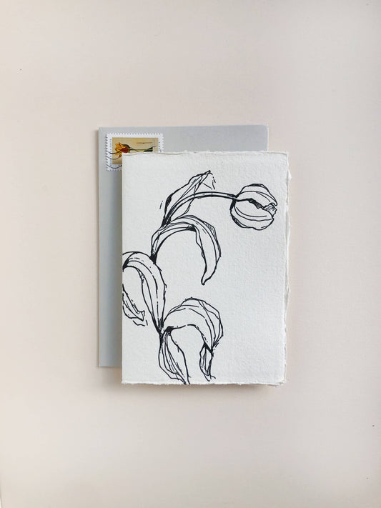 Handmade Floral Tulip