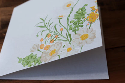 'Autumn Bouquet' Letterpress Card