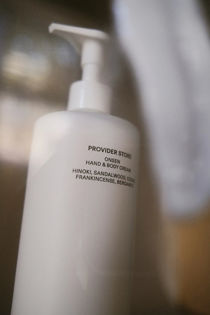Onsen Hand & Body Cream - 500ML
