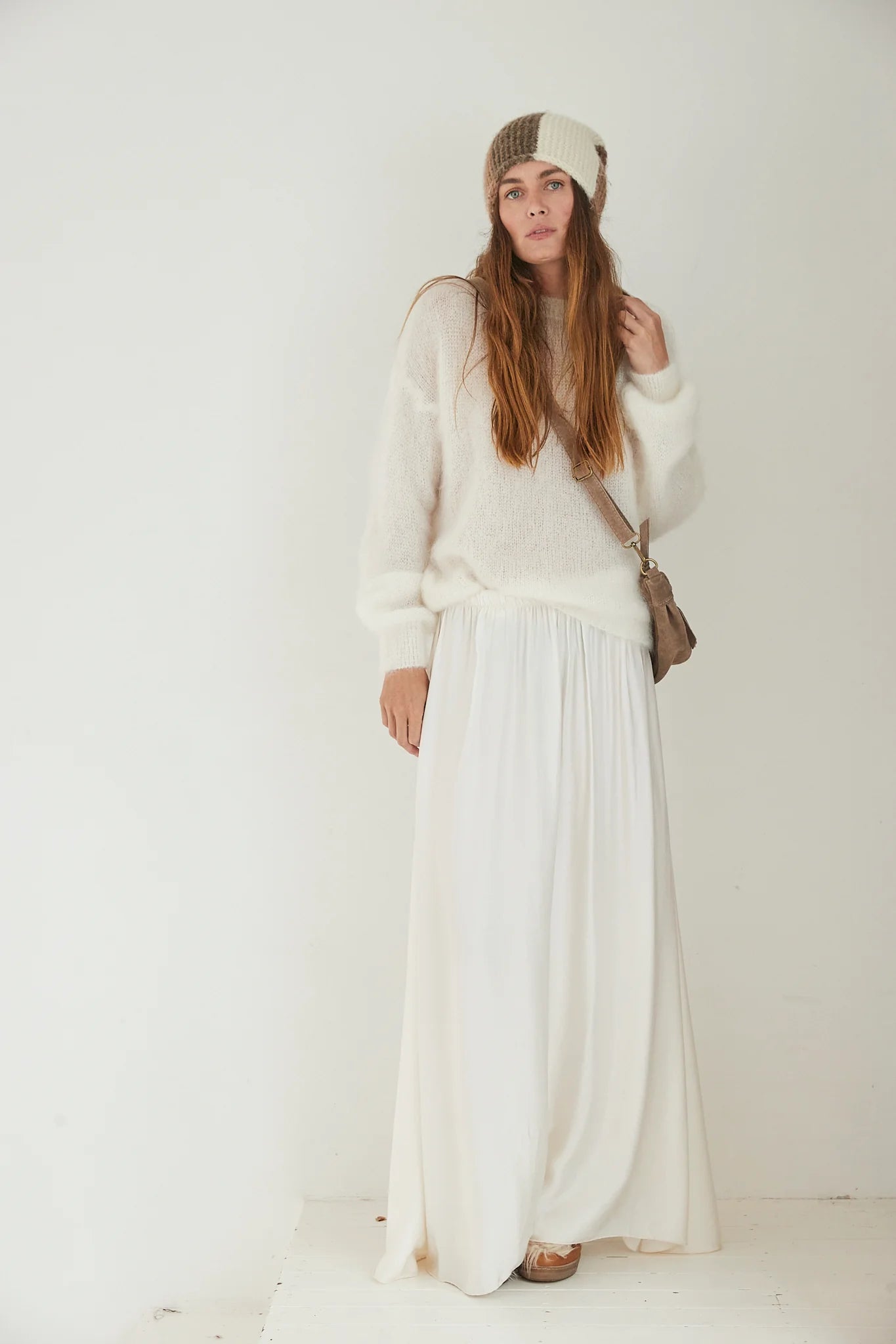 Long Italian skirt | offwhite