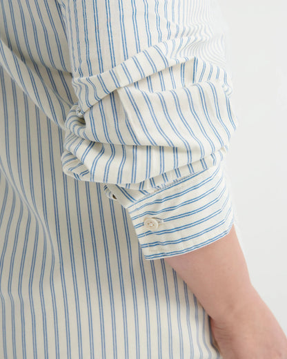 The Maker Shirt in Ticking Stripe