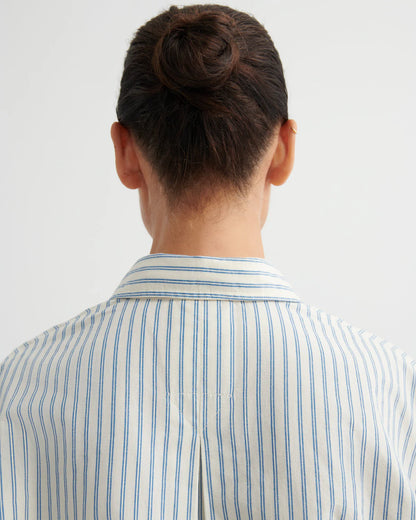The Maker Shirt in Ticking Stripe
