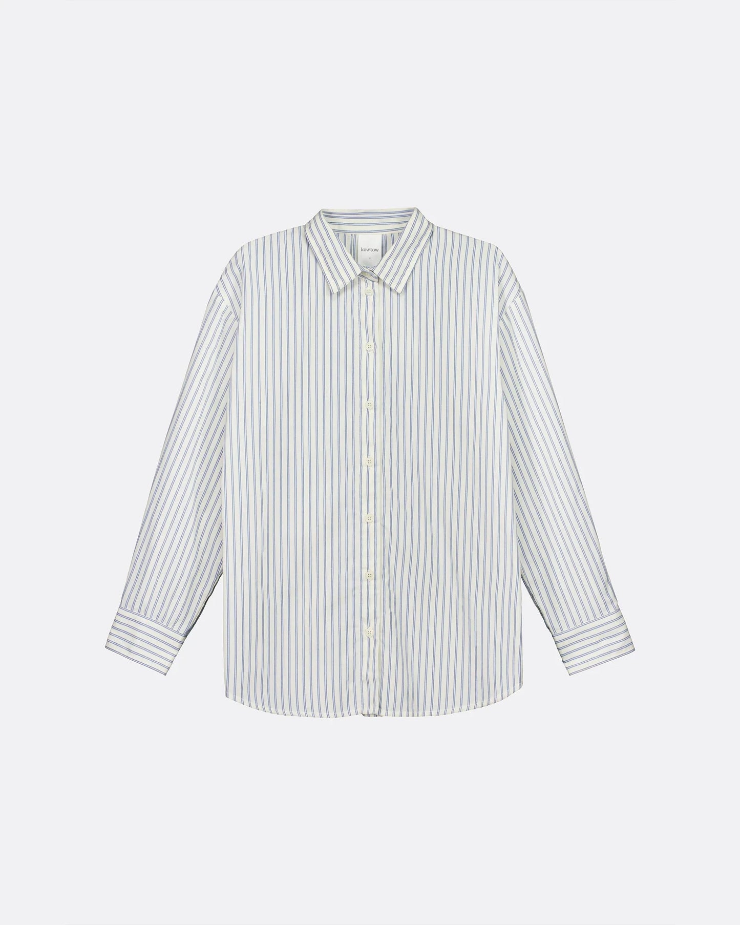The Maker Shirt in Ticking Stripe