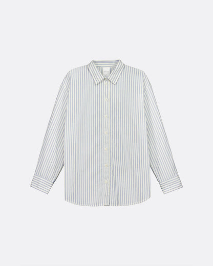The Maker Shirt in Ticking Stripe