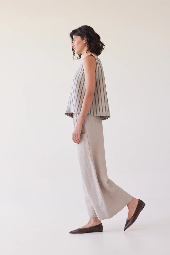 The Oliver Pull on Pant | Stone