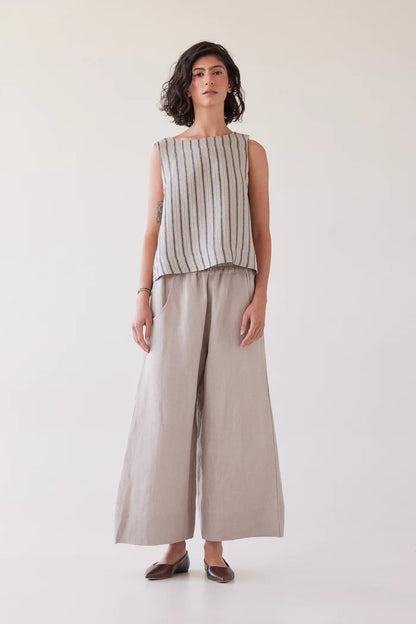 The Oliver Pull on Pant | Stone