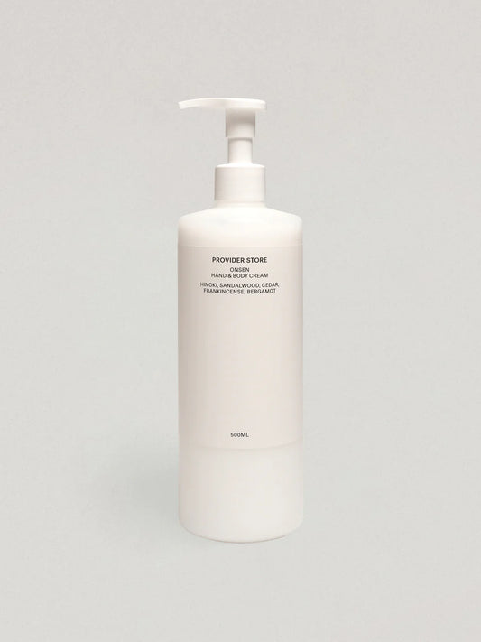 Onsen Hand & Body Cream - 500ML