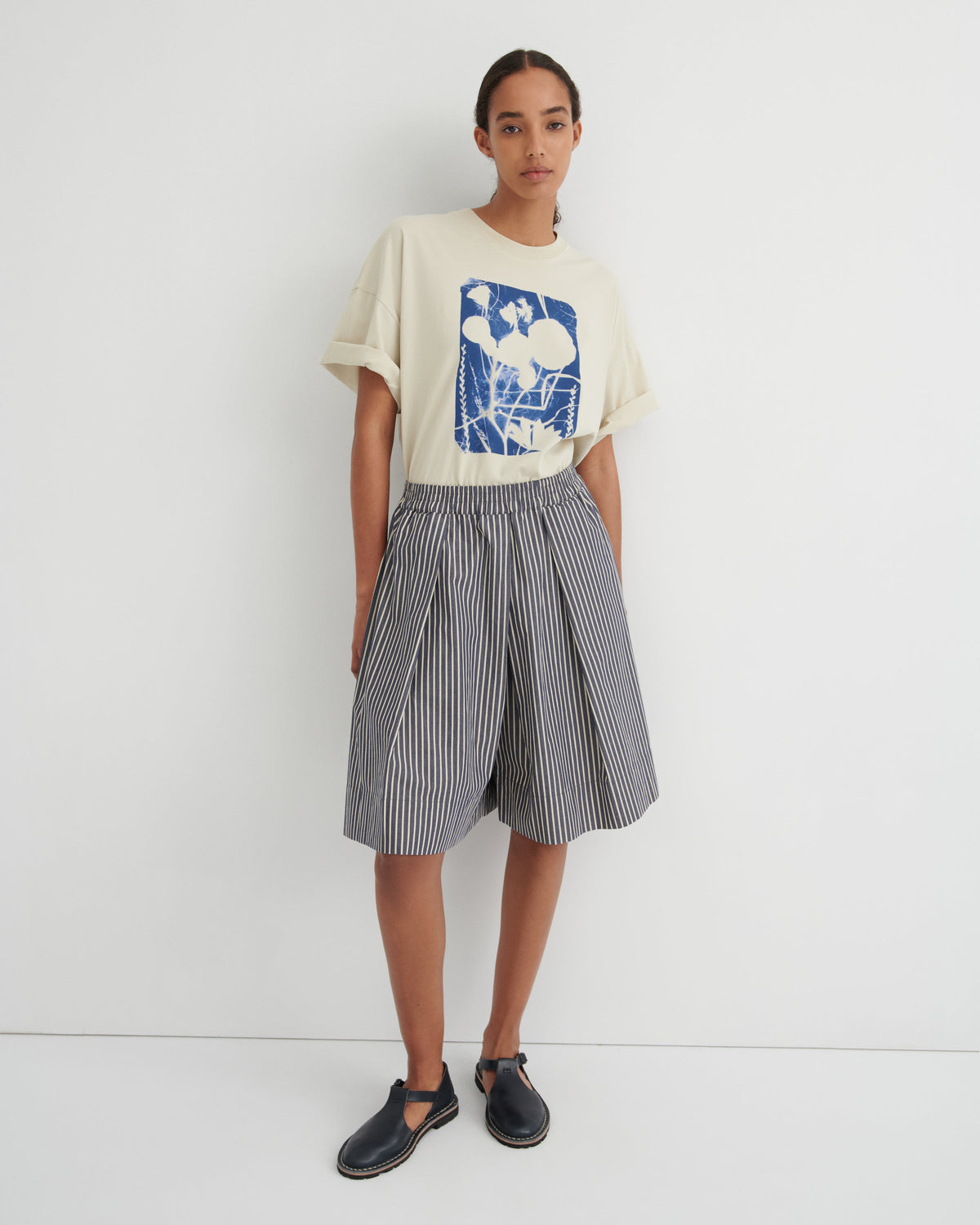 Ray Shorts Evening Stripe - Front
