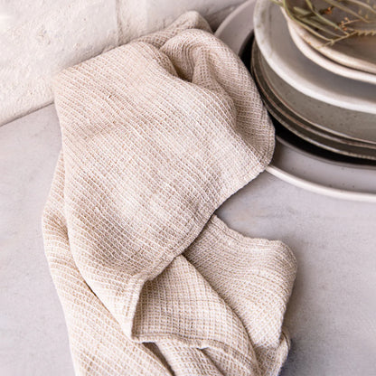 Pure Linen Tea Towel | 'Aryton'