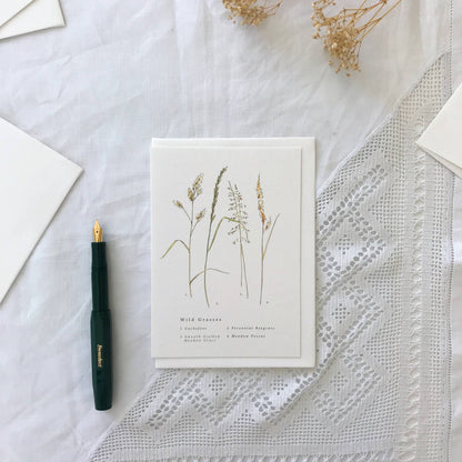 Wild Grasses A Natural Year Card